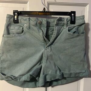 Wild Fable Mint Green/ Teal Jean Shorts